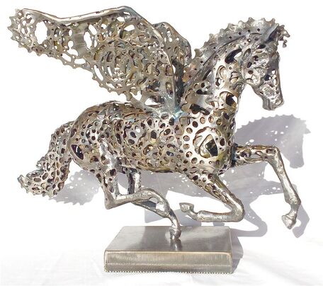Picture of Metal Sculptured Horse